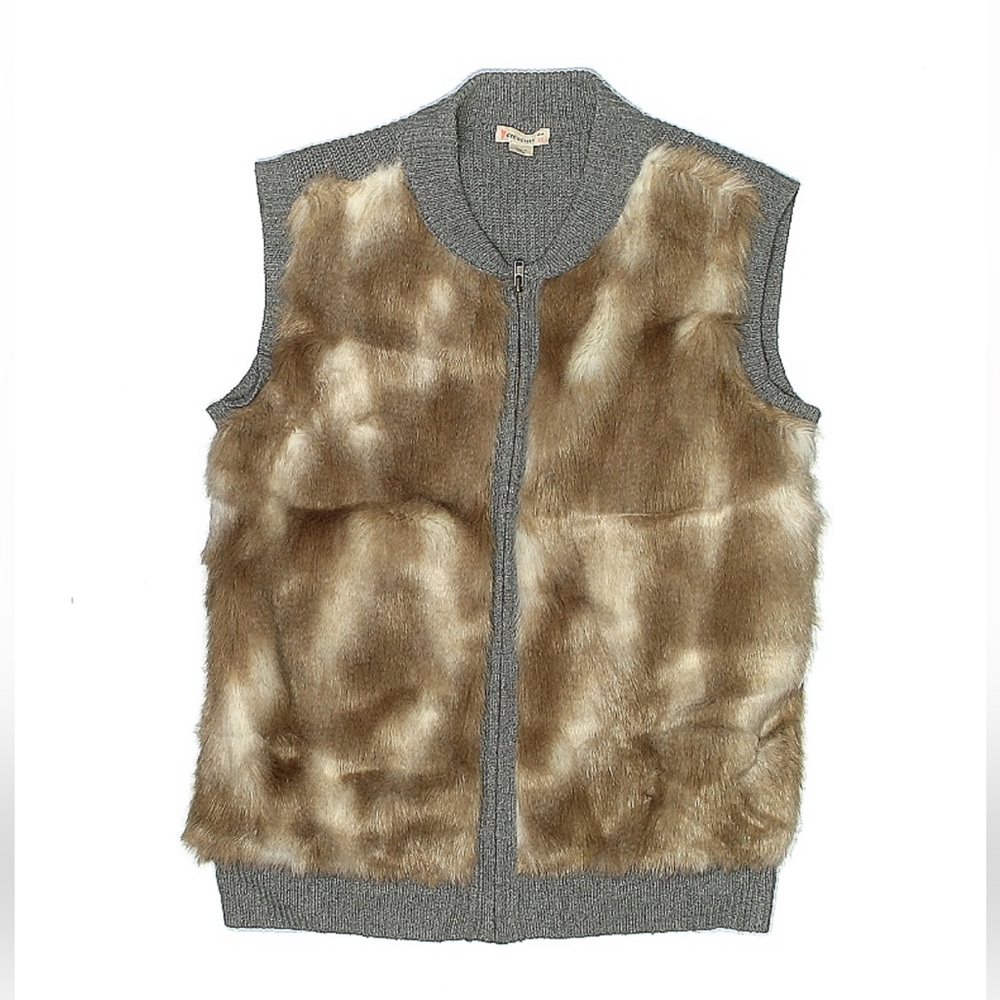 Crewcuts Faux Fur Vest